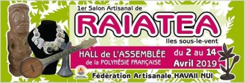 Poster of the 1st Raiatea Crafts Fair